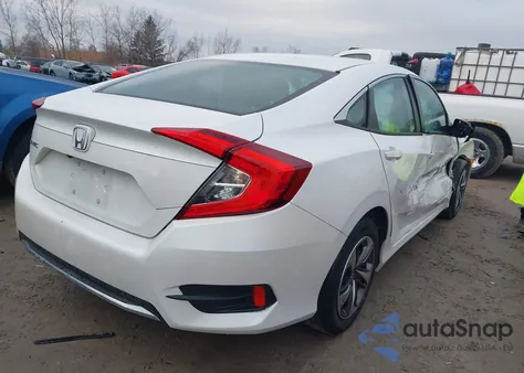 2020 Honda Civic Lx from USA, damaged, VIN 19XFC2F67LE028852
